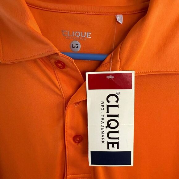 Clique Parma Polo Men's МQK00045 2016 Orange Good Athleisure Athletic - Picture 2 of 7